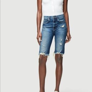 FRAME Le Vintage Bermuda denim shorts